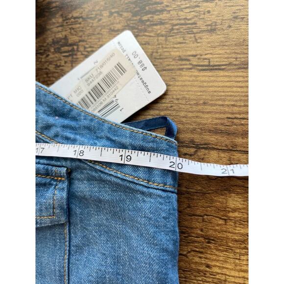 We The Free Womens M Blue Chambray Crop Top Adjustable Straps Coquette/Fairy - Picture 4 of 7